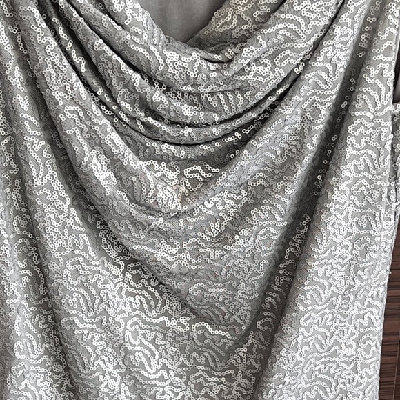 Michael Kors Silver Sequin Top - Picture 4 of 5